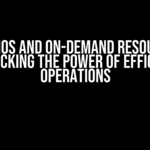 VisionOS and On-Demand Resources: Unlocking the Power of Efficient Operations